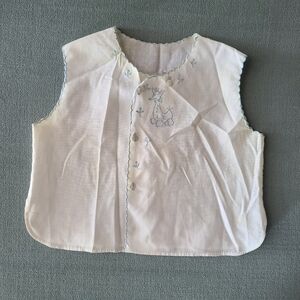 Vintage Embroidered Baby Top